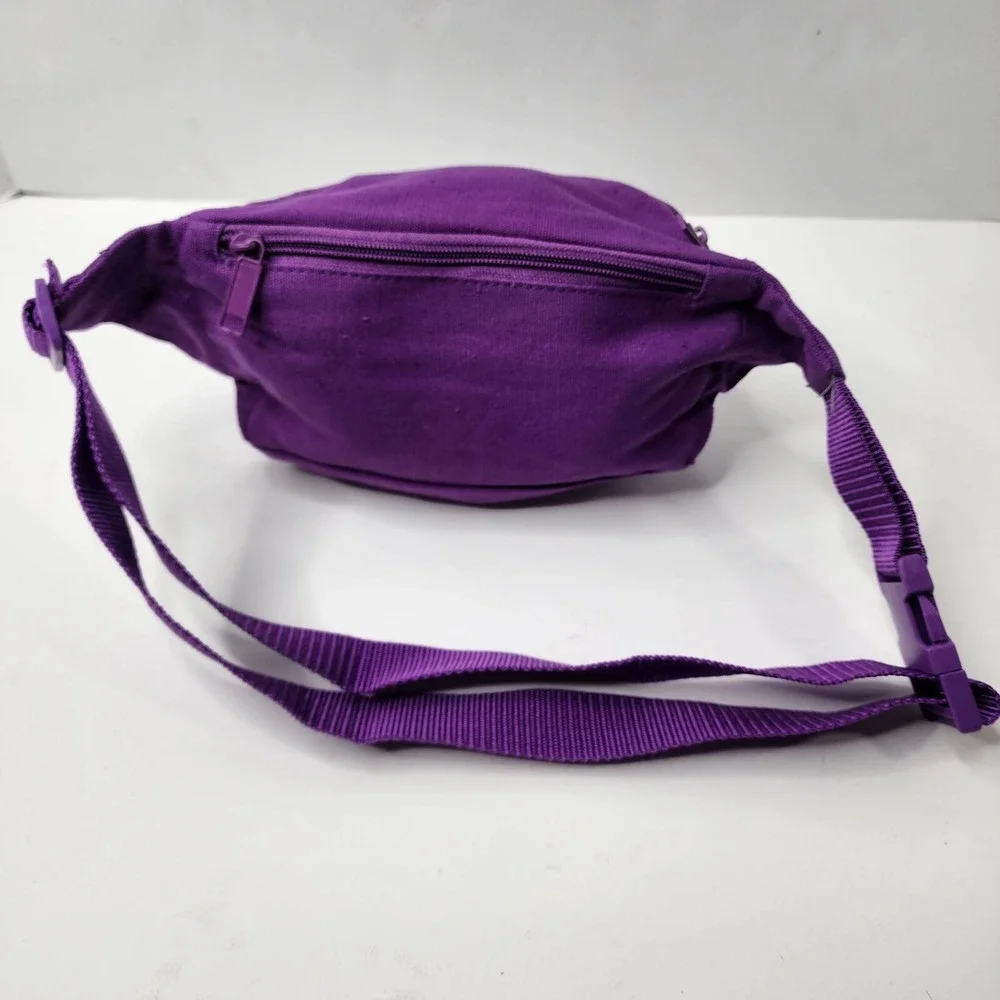 Harrah's Lake Tahoe Purple Vintage Fanny Pack Embroidered